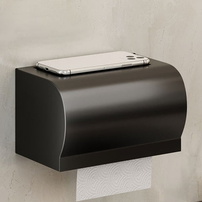 BowLift | Modern Bathroom Accessory Set Black Bathroom Shelf Bathroom Accessory Set