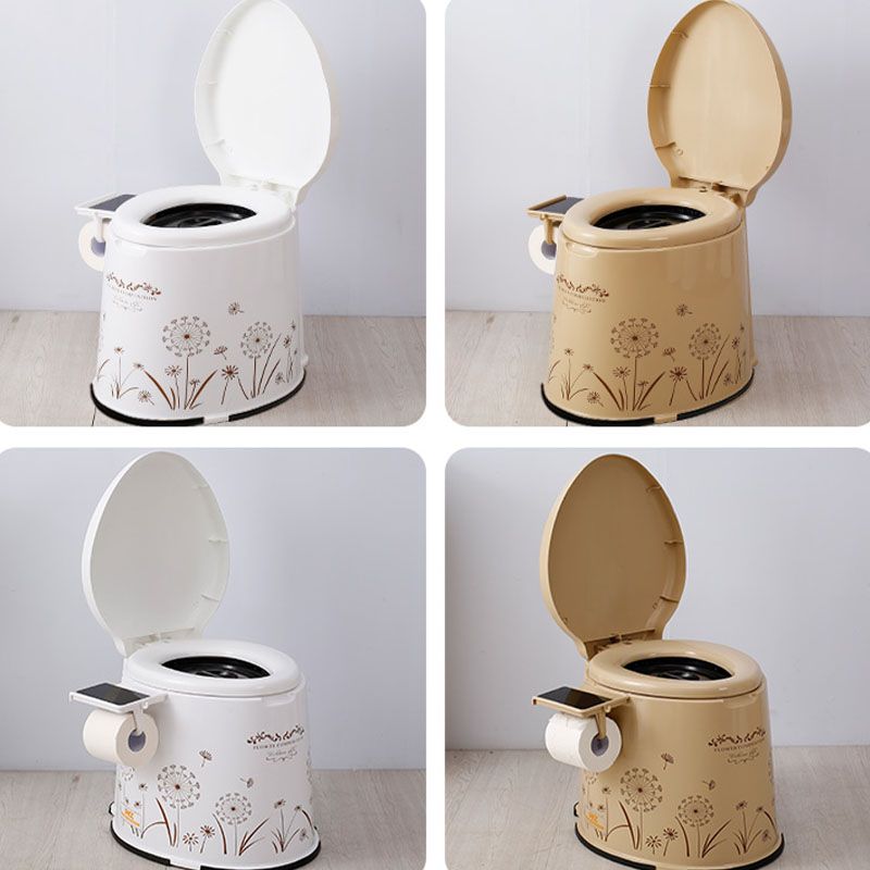 BowLift | Modern Plastic Floor-Mounted Toilet Bowl with Seat for the Bathroom