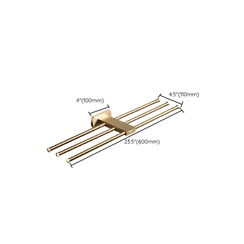 BowLift | Traditional Golden Bath Accessory Set Brass Bathroom Accessories Kit