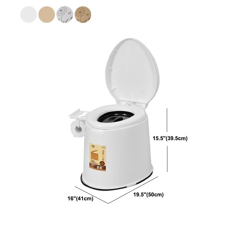 BowLift | Modern Plastic Floor-Mounted Toilet Bowl with Seat for the Bathroom