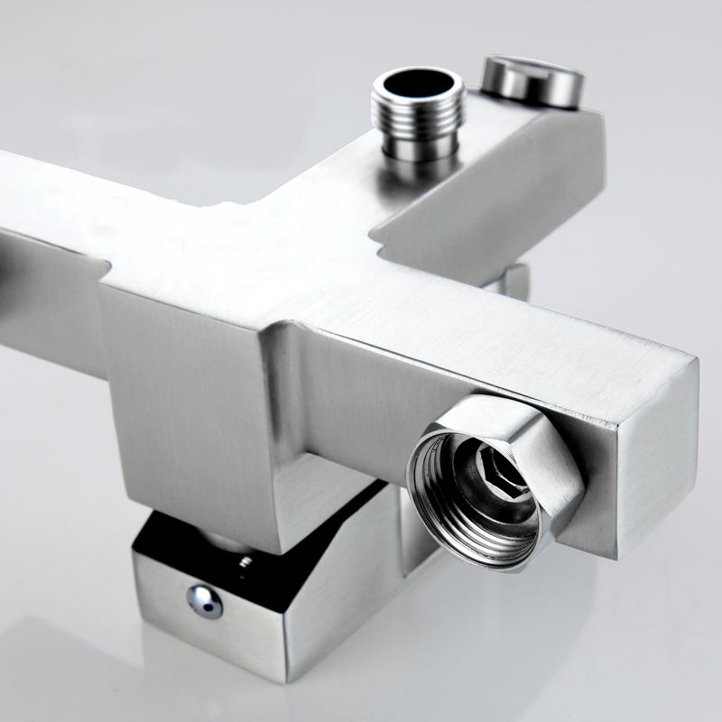 BowLift | Modern Bathtub Faucet Mounting Kit 304 Stainless Steel Wall Mount Bathroom Faucet
