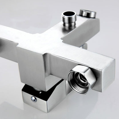 BowLift | Modern Bathtub Faucet Mounting Kit 304 Stainless Steel Wall Mount Bathroom Faucet