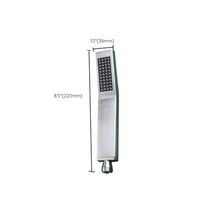 BowLift | Simple Rectangle Shower Head 304 Stainless Steel Hand Shower
