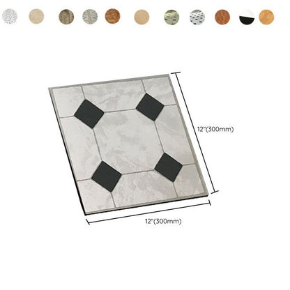 BowLift | Smooth PVC Floor Covering Peel and Stick Waterproof Square Vinyl Flooring