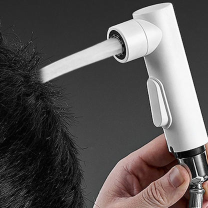 Pull-out single-lever 1-hole basin mixer