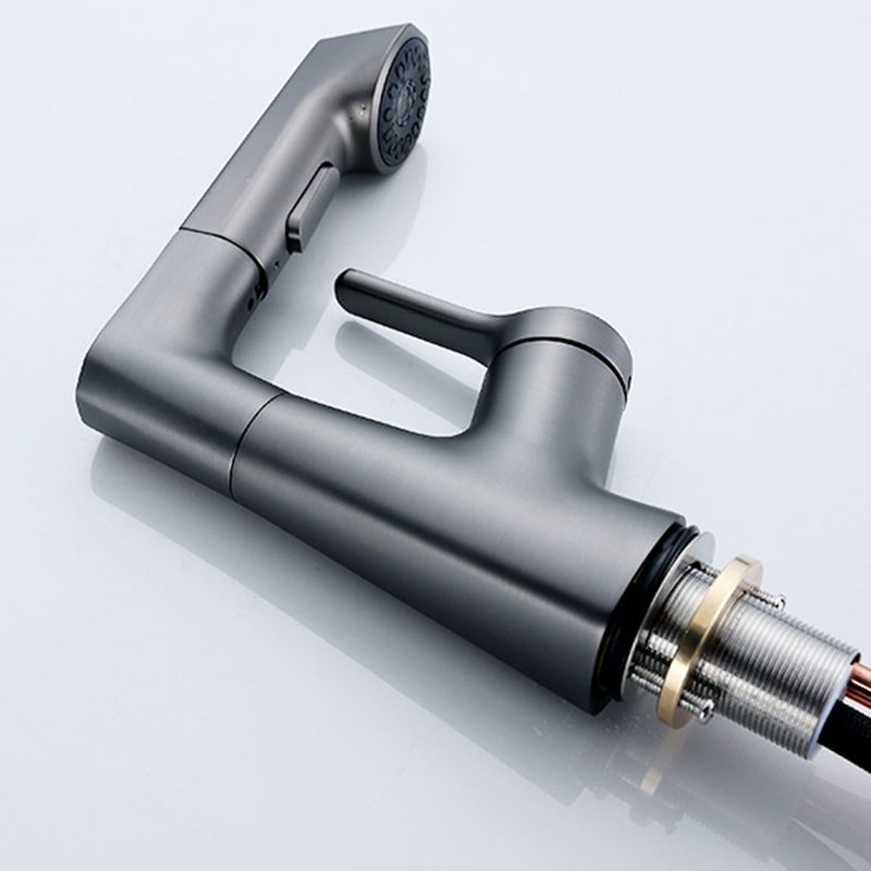 Skanto | Modern Faucet Solid Copper Centerset Bathroom Faucet