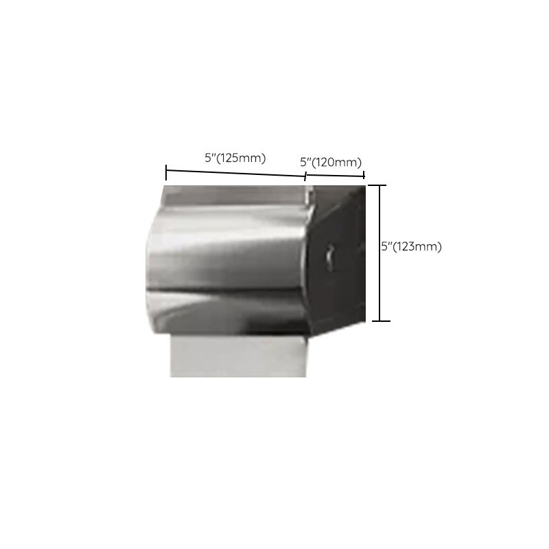 BowLift | Modern Polished Chrome Bathroom Accessory Set Made of Stainless Steel