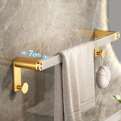 BowLift | Modern Golden Bathroom Accessories Single Piece or in Set with Bathroom Shelf