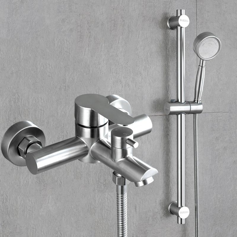 Popular Bathtub Filling Station Trim 304 Stainless Steel Wall-Mounted Bathtub Filling Station