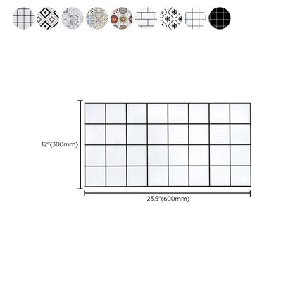 BowLift | Square Mosaic Tile Peel and Stick Tile for Kitchen and Bathroom