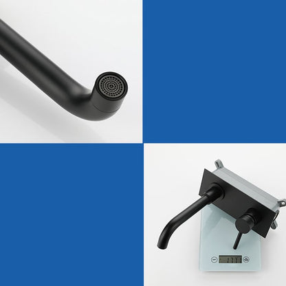 BowLift | Glam Style Faucet Single Handle Wall Mounted Faucet for Bathroom