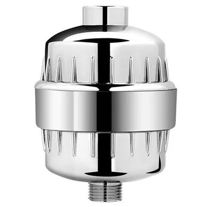 BowLift | Modern Fixed Shower Head with Catalyst 4-Inch Silver Wall Mount Shower Head