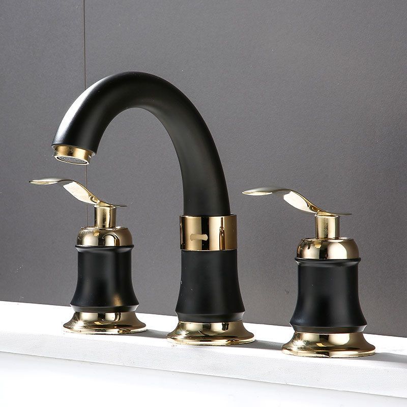 BowLift | Modern Vessel Faucet Metal Lever Handles Low Arc Vessel Faucet for Home