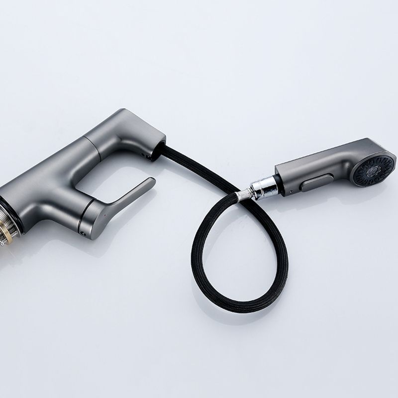 Skanto | Modern Faucet Solid Copper Centerset Bathroom Faucet