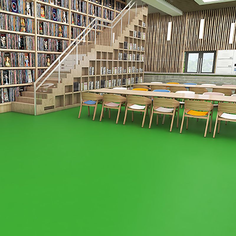 BowLift | Solid Color Plastic Flooring Modern Water-Resistant Square Edge Floor Tiles