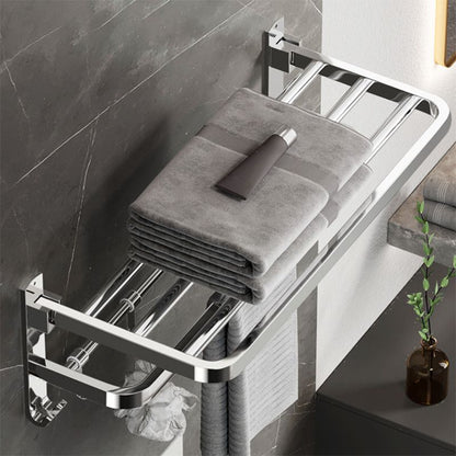 BowLift | Modern Polished Chrome Bathroom Accessory Set Made of Stainless Steel