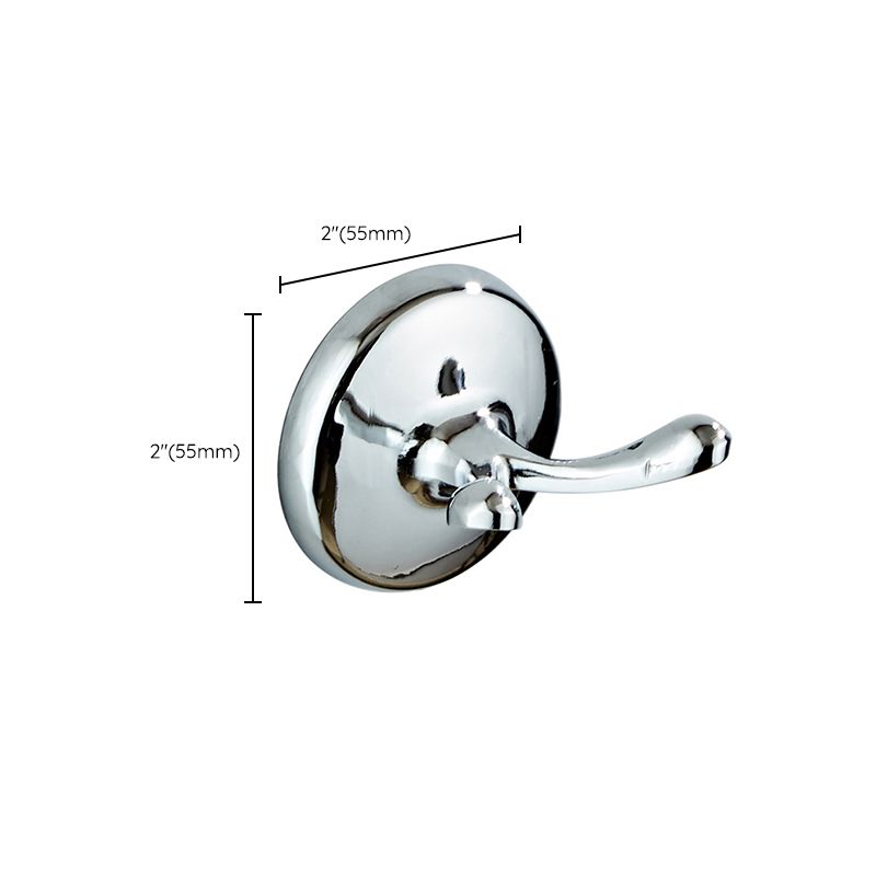 Metal Bathroom Set Traditional Style Chrome Bathroom Accessory Set
