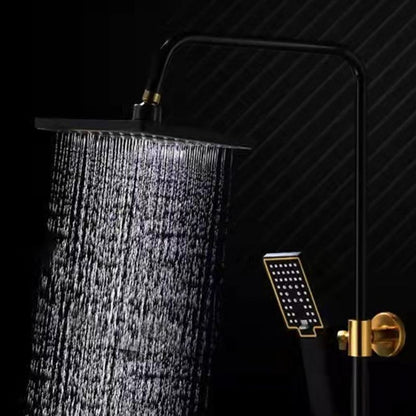 BowLift | Modern adjustable water flow shower faucet shower arm shower system on the wall