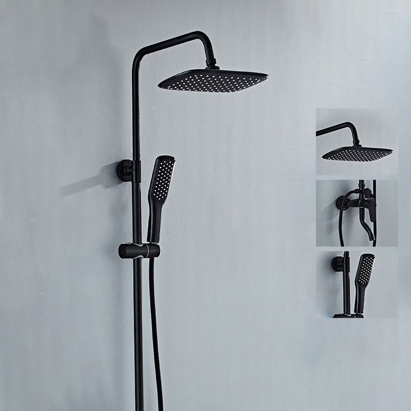 BowLift | Modern adjustable water flow shower faucet shower arm shower system on the wall