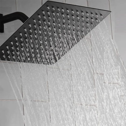 BowLift | Traditional Square Dual Shower Heads Metal Wall Mounted Dual Shower Heads
