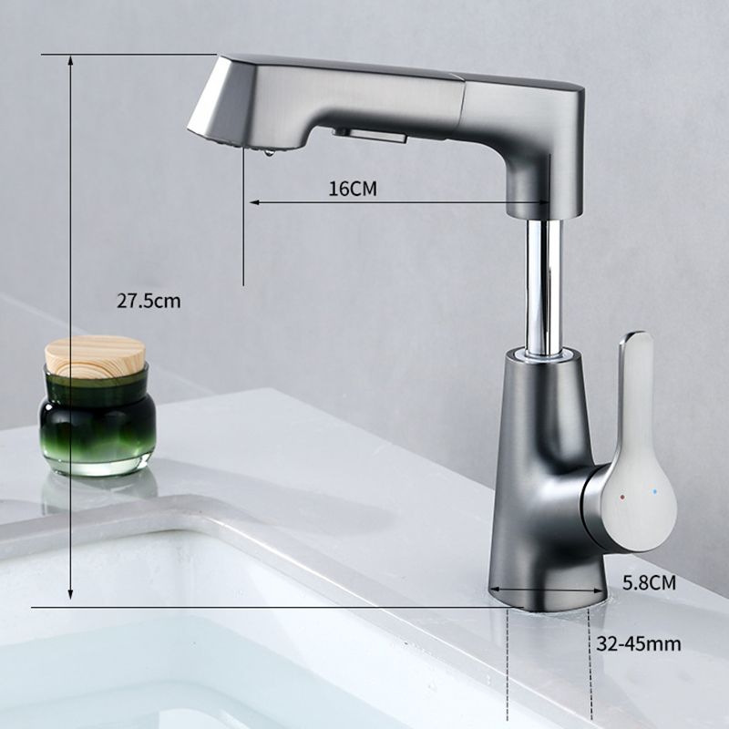 Skanto | Modern Faucet Solid Copper Centerset Bathroom Faucet
