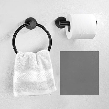 BowLift | Traditional Bathroom Hardware Accessory Set Towel Ring/Bathrobe Hook/Towel Bar