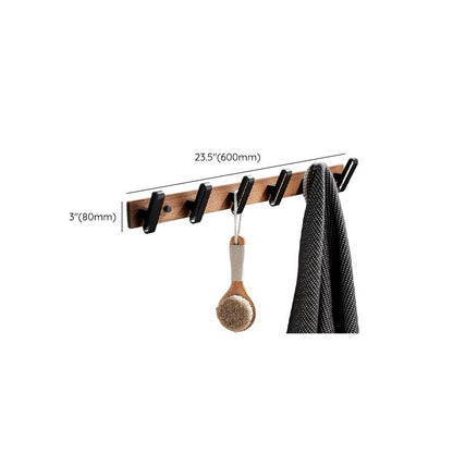 BowLift | Wood and Aluminum Bath Accessory Set Black Bathroom Accessory Kit