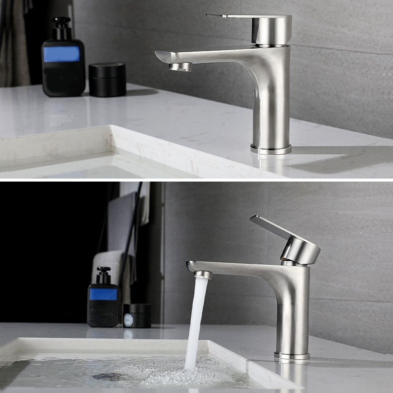 BowLift | Modern Vessel Faucet Copper Single Handle Low Arc Vessel Faucet for Home