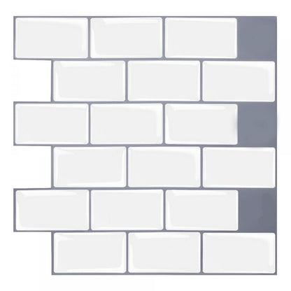 BowLift | Modern Peel and Stick Tiles PVC Subway Tile Peel and Stick Wall Tile for Bathroom