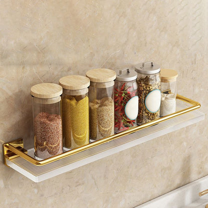 BowLift | Modern Silver/Gold Bathroom Hardware Set Bathroom Shelf Bathroom Set