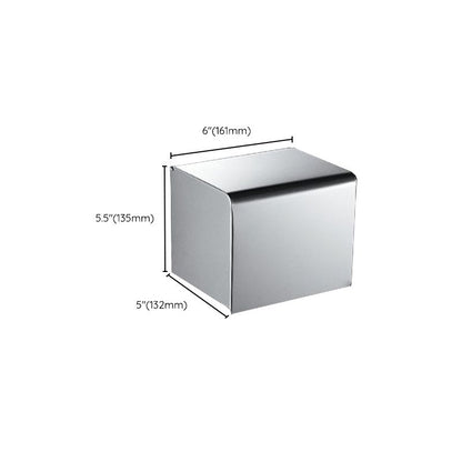 BowLift | Chrome Modern Bathroom Hardware Set Stainless Steel Towel Hook/Towel Rail & Bathroom Shelf