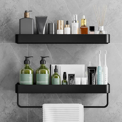 Kalsten | Contemporary Bathroom Accessories Hardware Set Aluminum Bathroom Shelf