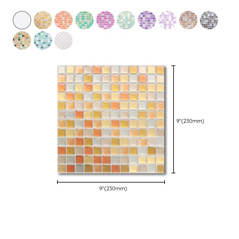 BowLift | Colorful Mosaic Peel & Stick Tile Waterproof for Back Wall