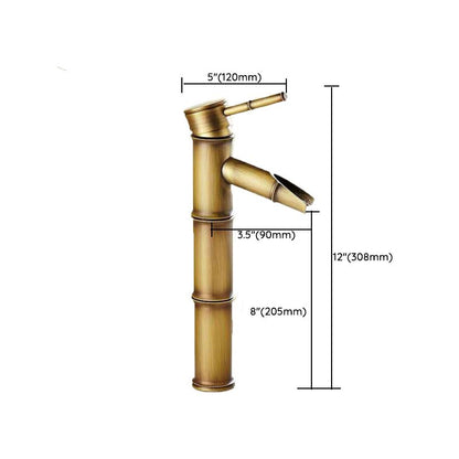 BowLift | Round Single Handle Faucet Country Style Sink Mixer