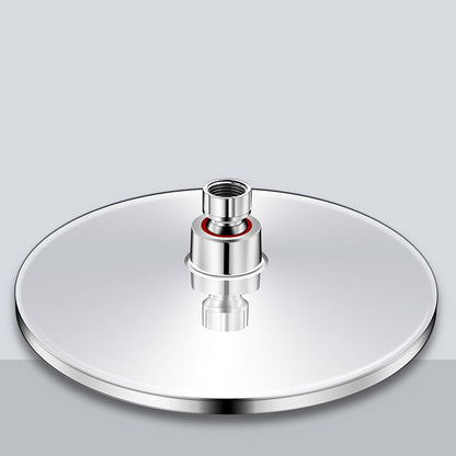 BowLift | Contemporary Showerhead Combination Rainfall Chrome Wall Mount Showerhead