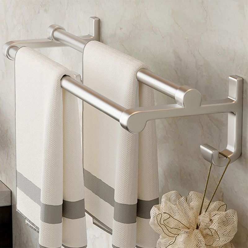 BowLift | Modern Polished Chrome Bathroom Accessories Set Bath Shelf/Towel Holder/Paper Holder included
