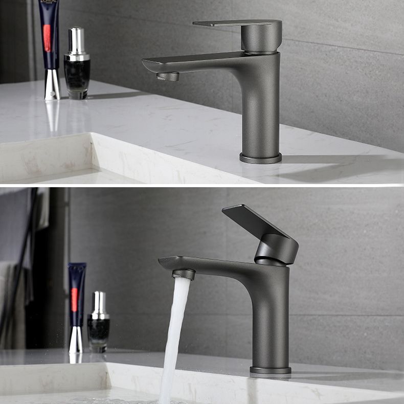 BowLift | Modern Vessel Faucet Copper Single Handle Low Arc Vessel Faucet for Home