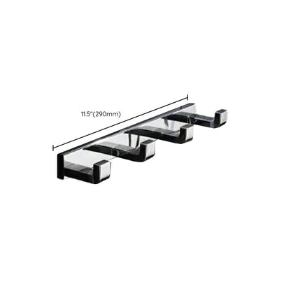 BowLift | Polished Chrome Modern Bathroom Accessory Set made of Stainless Steel Towel Holder/Soap Dish