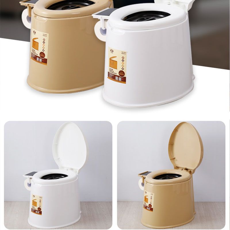 BowLift | Modern Plastic Floor-Mounted Toilet Bowl with Seat for the Bathroom