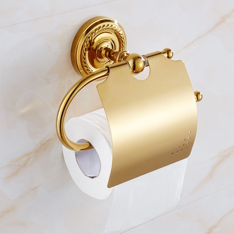 BowLift | Traditional Golden Bathroom Accessories Set Copper Bathroom Set