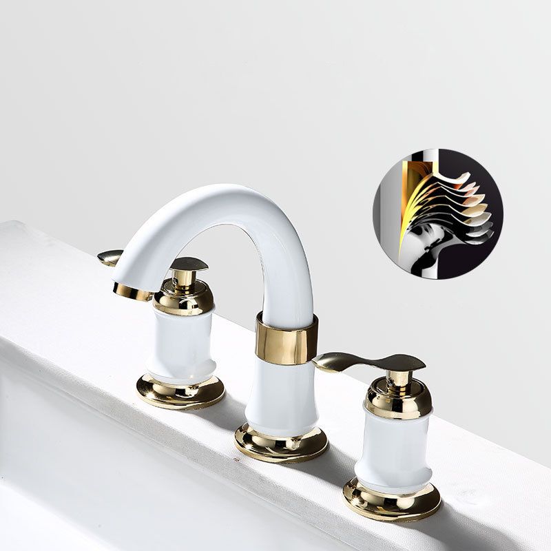 BowLift | Modern Vessel Faucet Metal Lever Handles Low Arc Vessel Faucet for Home