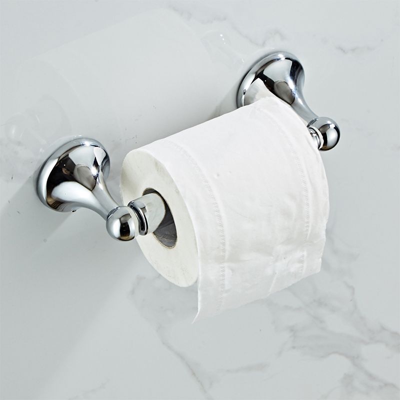 Metal Bathroom Set Traditional Style Chrome Bathroom Accessory Set