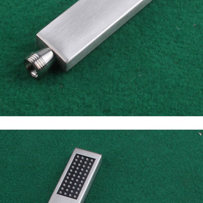 BowLift | Simple Rectangle Shower Head 304 Stainless Steel Hand Shower