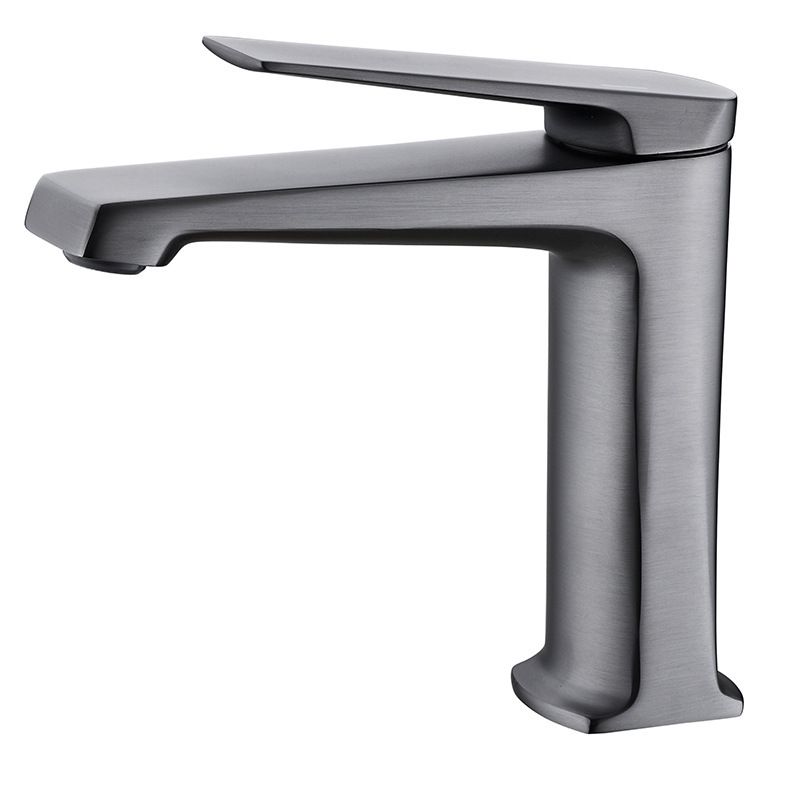 BowLift | Modern centerset bathroom faucet Solid color copper faucet for the bathroom