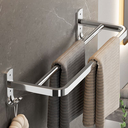 BowLift | Modern Polished Chrome Bathroom Accessory Set Made of Stainless Steel