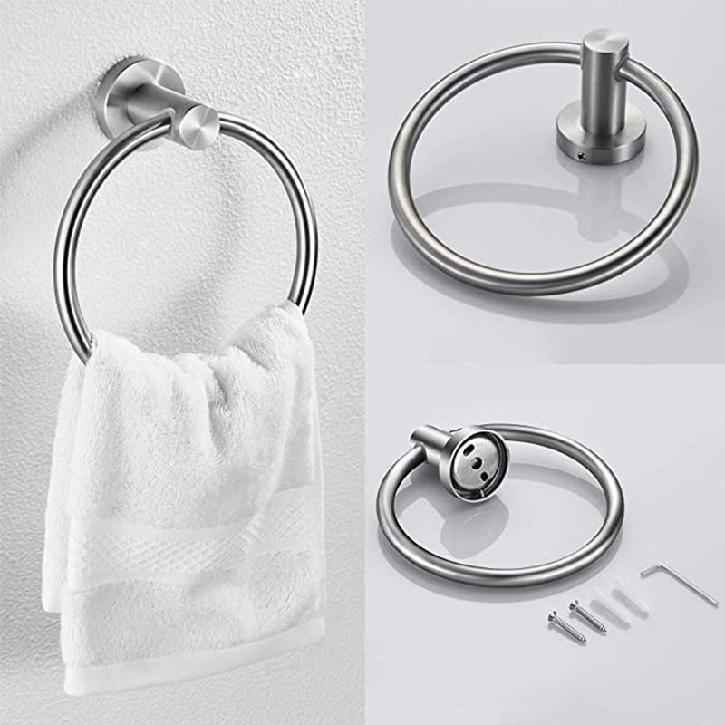 BowLift | Traditional Bathroom Hardware Accessory Set Towel Ring/Bathrobe Hook/Towel Bar