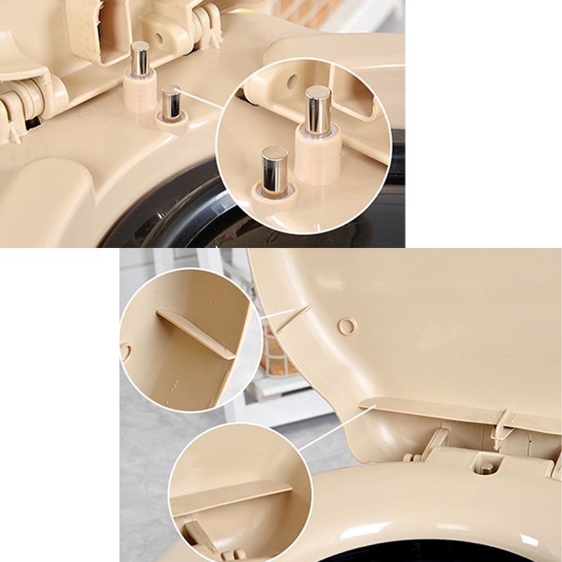 BowLift | Modern Plastic Floor-Mounted Toilet Bowl with Seat for the Bathroom