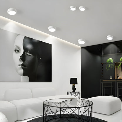 Modern LED Ceiling Light – Round Shape & Warm LED Light | Cozy Lighting for Every Room | Karnz