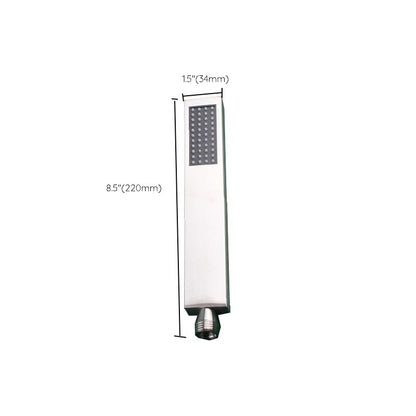 BowLift | Simple Rectangle Shower Head 304 Stainless Steel Hand Shower
