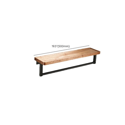 BowLift | Wood and Aluminum Bath Accessory Set Black Bathroom Accessory Kit